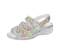 Waldläufer Merle Sandale offwhite floral M-Weite für Damen, bunt, Größe 37 ½ EU / 4,5 UK