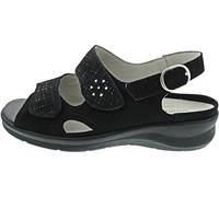 Waldläufer Merle Sandale Schwarz