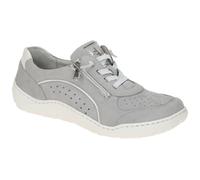 Waldläufer Milena Schuhe grau K-Weite perforiert 612005 für Damen, grau, Gr. 39 EU / 6 UK