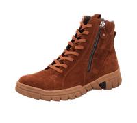 Waldläufer Damen Schnürboots H-Lumi Braun 39,5