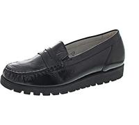 Waldläufer Damen Komfort-Slipper Hegli 549002 Schwarz Größe 41