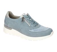 Waldläufer Ramona Schuhe blau sky K-Weite OrthoTritt 626K02 - Größe 38