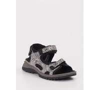 Waldläufer Sandale in schwarz/grau in Größe: 37.5 für Damen Weite: H