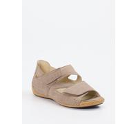 Waldläufer Sandalette H-Heliett in beige in Größe: 37.5 für Damen Weite: H