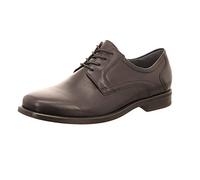 Waldläufer Schnürhalbschuhe glatter Boden(Lederso.) Gr.9½, Schwarz