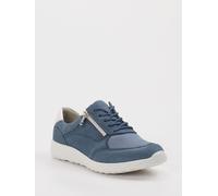 Waldläufer Schnürschuhe für Diabetiker K-Ira in blau in Größe: 37.5 für Damen Weite: K