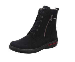 Waldläufer - Schnürstiefel RV TEX Hadessa blau - Gr. - 7 UK