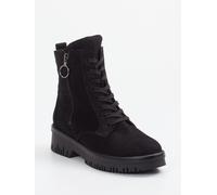 Waldläufer Schnürstiefelette in schwarz in Größe: 39 für Damen Weite: H