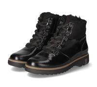 Waldläufer Schnürstiefeletten HITOMI Schwarz - Gr. 37,5 - Leder und Textil