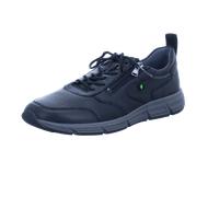 Waldläufer Haslo Sneaker, Hirschleder, schwarz, Reißverschluss, Weite H 323019-199-001 schwarz Gr. 44 1/2