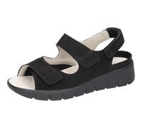 Waldläufer Sandaletten K-Adea Denver Nalastretch bequem bis 30 mm Damen Schwarz Gr. 37½