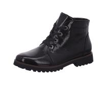 Waldläufer Stiefelette Leder Schwarz