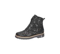 Waldläufer Kitomi Winter Stiefel schwarz Blumen K-Weite - Größe 42