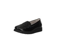female Sportliche Slipper schwarz HEGLI 40