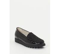 Waldläufer Slipper H-Hegli in schwarz in Größe: 41 für Damen Weite: H