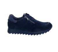Waldläufer Haiba Sneaker 923023-300-194, Order (Veloursleder)/ Bronx/Gree, Notte (dunkelblau), Weite H Blau Gr. 43