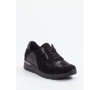 Waldläufer Sneaker K-Ramona in schwarz in Größe: 42 für Damen Weite: K