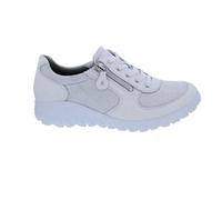 Waldläufer Sneaker OrthoTritt Havy-Soft H89001-246-150, Glattleder mit Stretchmaterial, Weiß, Weite H Weiß Gr. 43