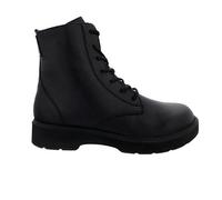 Waldläufer Stiefelette mit Warmfutter H-Quinn 564801-144-001, Softlamm - Glattleder, Schwarz, Weite H Schwarz Gr. 38 1/2