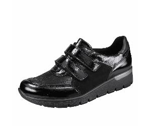 Waldläufer - TAIP KROKUS-STR. DEN NAP schwarz - Gr. - 39.5 EU | 6 UK