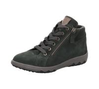 Waldläufer Damen-Stiefelette Teresa 961801 Grün (Pine) H-Weite dünn gefüttert Größe 42