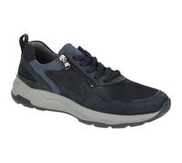 Waldläufer Halbschuhe H-Tom 713003 blau perforiert H-Weite Größe 44,5