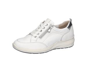 Waldläufer Tonia Schuhe weiß silber M-Weite 831001 für Damen, weiß, Größe 37 EU / 4 UK
