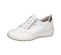Waldläufer Tonia Schuhe weiß silber M-Weite 831001 für Damen, weiß, Größe 38 EU / 5 UK