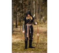 Waldläufer Tunika unisex Schwarz „Aldon“ XL