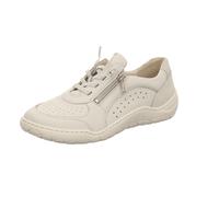 Waldläufer Milena Schuhe weiß silber K-Weite perforiert 612005 für Damen, weiß, Größe 42 EU / 8 UK