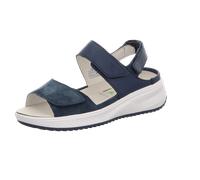 Waldläufer H-Maila Sandale 798003-101-200 Velours- / Glattleder in blau Weite H Blau Gr. 38