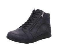 Waldläufer Bequeme Stiefeletten für Damen, schwarz, Gr. 42 EU / 8 UK