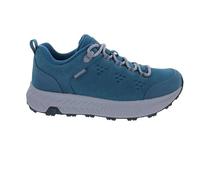 Waldläufer Wanderschuh H-Milli 545950-100-124, Nubukleder mit Gummikappe, Blau - Petrol, Tex-Membran Blau Gr. 43