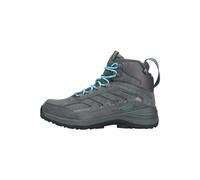 Waldläufer Wanderschuhe Veloursleder/Textil Grau/Blau Warmfutter - 41