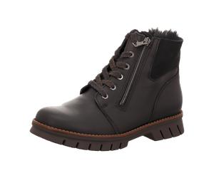 Waldläufer Xara Warmfutter Stiefeletten schwarz Nappa H-Weite für Damen, schwarz, Größe 39 EU / 6 UK