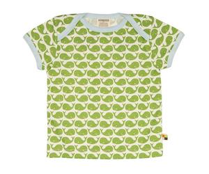 Wale T-Shirt von Loud + Proud grün 74/80