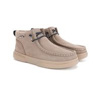 WALK IN PITAS | GARDA | Freizeitstiefel für Damen | Stadtstiefel | Winter-Bootsschuhe | Freizeitschuhe | Freizeit-Sneakers | Schuhe ohne Schnürsenkel | Walkinpitas-Schuhe | Taupe | 37