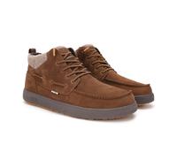 WALK IN PITAS | KENT | Freizeitstiefel für Herren | Stadtstiefel | Winter-Bootsschuhe | Freizeitschuhe | Freizeit-Sneakers | Schuhe ohne Schnürsenkel | Walkinpitas-Schuhe | Camel | 42