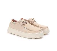 WALK IN PITAS | Natal | Damen-Mokassins | Bootsschuhe | Toe Shoes | Slip on Loafer | Sneakers | Sommerschuhe | Schlupfschuhe | Freizeitschuhe | PITAS Schuhe | Beige 40