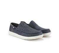WALK IN PITAS | WP150 Slip ON Washed | Herren Mokassins | Flache Slipper für Männer | Slip on Loafer | Sneakers | Schlupfschuhe | Freizeitschuhe | Walkinpitas Schuhe | Periscope 46