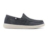 WALK IN PITAS | WP150 Slip ON Washed | Herren Mokassins | Flache Slipper für Männer | Slip on Loafer | Sneakers | Schlupfschuhe | Freizeitschuhe | Walkinpitas Schuhe | Periscope 43