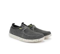 WALK IN PITAS | WP150 WALLABI Fly Washed | Herren Mokassins | Flache Slipper für Männer | Slip on Loafer | Sneakers | Schlupfschuhe | Freizeitschuhe | Walkinpitas Schuhe | Grau 43