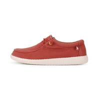 WALK IN PITAS | WP150 WALLABI Washed | Herren Mokassins | Flache Slipper für Männer | Slip on Loafer | Sneakers | Schlupfschuhe | Freizeitschuhe | Walkinpitas Schuhe | Orange 40