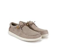 WALK IN PITAS | WP150 WALLABI Washed | Herren Mokassins | Casual Bootsschuhe | Sommer-Sneakers | Herren Freizeitschuhe | Pitas Herrenschuhe | Beige 44