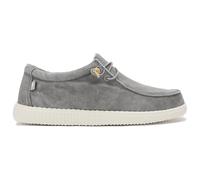 WALK IN PITAS | WP150 WALLABI Washed | Herren Mokassins | Casual Bootsschuhe | Sommer-Sneakers | Herren Freizeitschuhe | Pitas Herrenschuhe | Grau 43