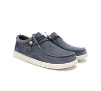 WALK IN PITAS | WP150 Washed | Herren Mokassins | Flache Slipper für Männer | Slip on Loafer | Sneakers | Schlupfschuhe | Freizeitschuhe | Walkinpitas Schuhe | Periscope 44