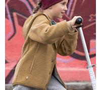 Walk-Jacke mit Knopfleiste karamell-braun 86/92