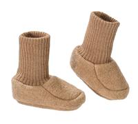 disana - Kid's Walk-Schuhe - Hausschuhe, Gr. 50-56 1, beige (Karamell)
