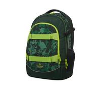 Walker 42041-347 - Schulrucksack Fame 2.0 Uni Camo Green mit Hauptfach, Laptopfach, ergonomischen Schulterriemen, atmungsaktivem Rücken und Reflektoren, wasserabweisend, ca. 28 l Volumen