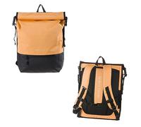 Walker 42139-244 - Lifestyle Roll-Up Rucksack Mika Peach mit Hauptfach, Laptopfach, ergonomischer Rückenpolsterung, Steckschließen, wasserabweisend, ca. 21 l Volumen